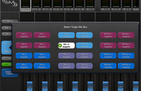 Synchronizacja aplikacji Yamaha StageMix 1.6 - zrzut ekranowy: Jędrzej Cieszyński [Realizator.pl]