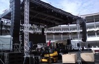 Nagłośnienie NEXO we francuskiej arenie Dax Corrida - fot. www.lauda-audio.pl