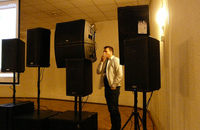 Prezentacja systemu liniowego KLA amerykańskiej marki QSC - fot. www.aplauzaudio.pl