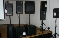 Prezentacja systemu liniowego KLA amerykańskiej marki QSC - fot. www.aplauzaudio.pl