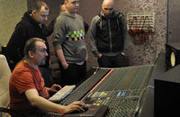 Workshop Recpublica Studios z Andrzejem Karpem, 17-19 luty 2012 r. -  fot. Jakub Krzywak [Realizator.pl]